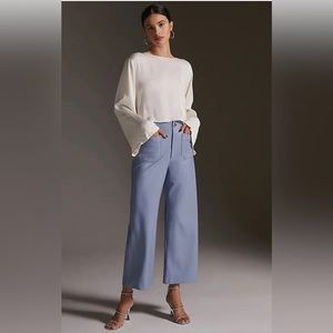 Maeve Faux leather Colette in powder blue 33